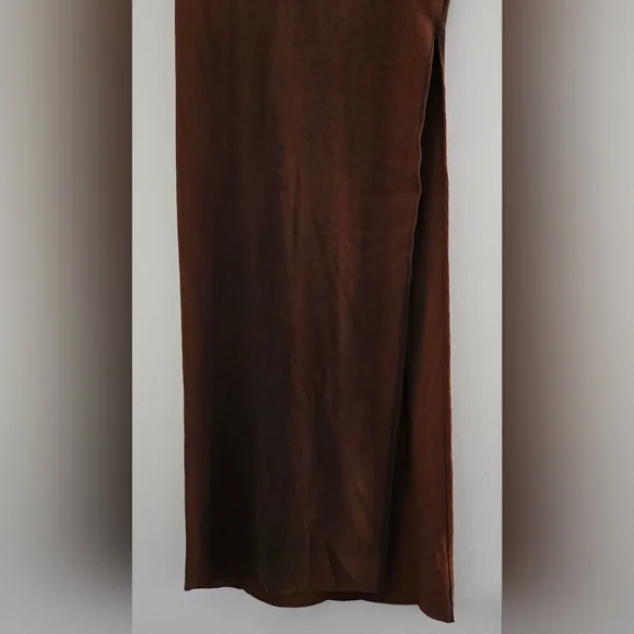 Cotton Citizen Verona Maxi Skirt SZ Small Caramel Toast